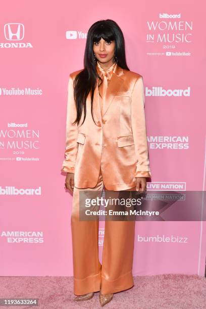 Jameela Jamil attends Billboard Women In Music 2019, presented by YouTube Music, on December 12, 2019 in Los Angeles, California.
