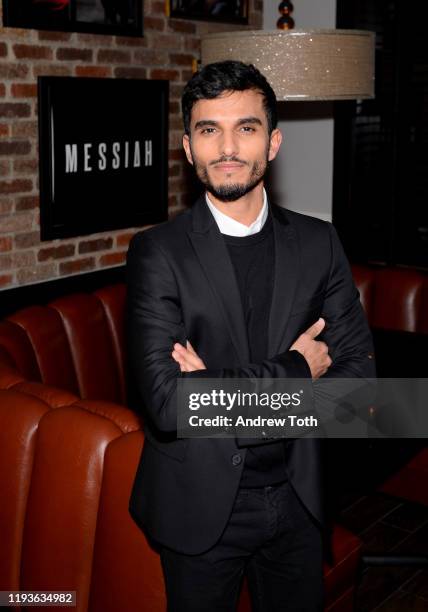 Mehdi Dehbi attends the 'Messiah' Los Angeles Press Mixer at The Shelby on December 12, 2019 in Los Angeles, California.