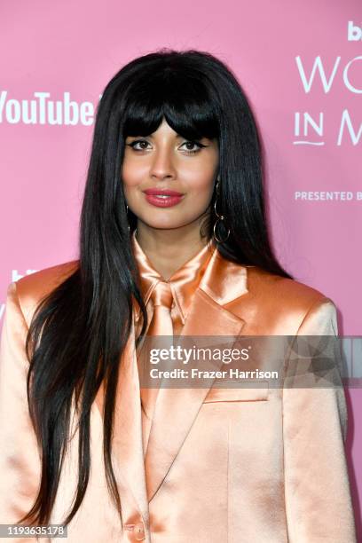 Jameela Jamil attends the 2019 Billboard Women In Music at Hollywood Palladium on December 12, 2019 in Los Angeles, California.