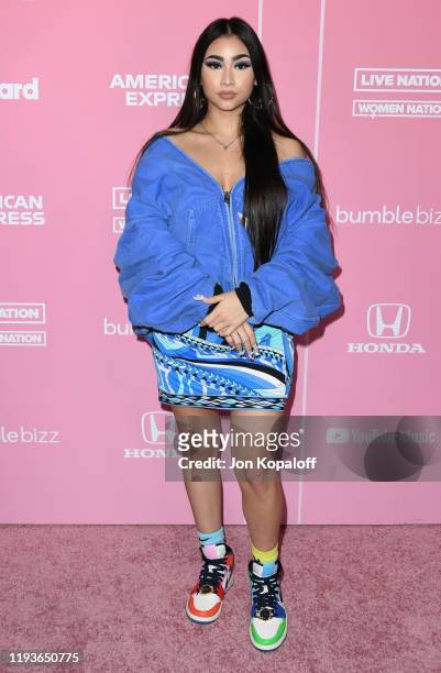 Paloma Mami attends the 2019 Billboard Women In Music at Hollywood Palladium on December 12, 2019 in Los Angeles, California.