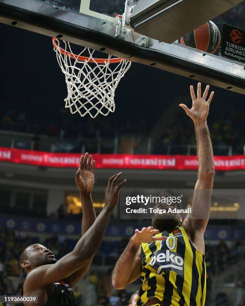 Luigi Datome, #70 of Fenerbahce Beko Istanbul in action during the 2019/2020 Turkish Airlines EuroLeague Regular Season Round 19 match between...