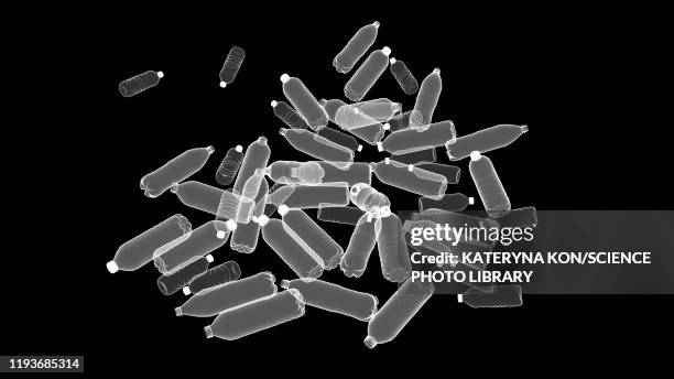 illustrations, cliparts, dessins animés et icônes de plastic garbage, conceptual illustration - bouteille-plastique