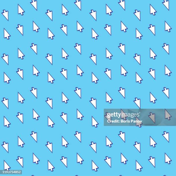 Computer's Mouse Pattern Background Computer Mouse Line Art Photos and Premium High Res Pictures - Getty Images