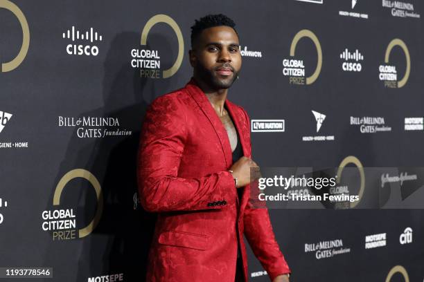 Jason Derulo attends the 2019 Global Citizen Prize at the Royal Albert Hall on December 13, 2019 in London, England.