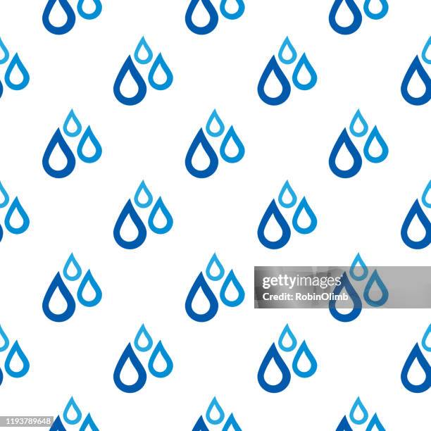 water drops seamless pattern 6 - textile patch stock illustrations