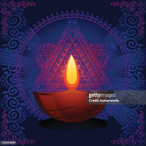 diwali - diwali vector stock illustrations