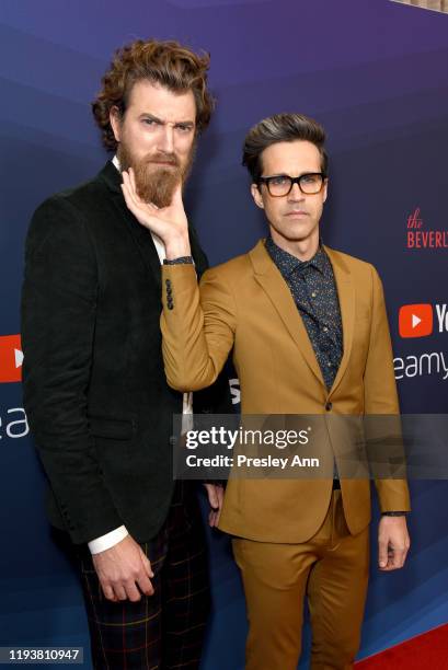 Rhett and Link attend The 9th Annual Streamy Awards on December 13, 2019 in Los Angeles, California.