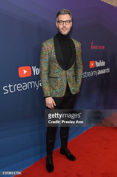 Gibson attends The 9th Annual Streamy Awards on December 13, 2019 in Los Angeles, California.
