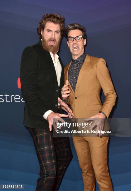 Rhett and Link attend The 9th Annual Streamy Awards on December 13, 2019 in Los Angeles, California.