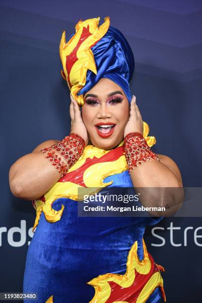 Patrick Starrr arrives at the 9th Annual Streamy Awards at The Beverly Hilton Hotel on December 13, 2019 in Beverly Hills, California.