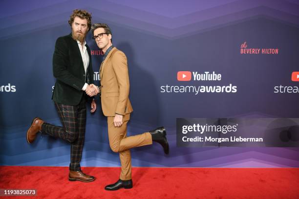 Rhett and Link arrive at the 9th Annual Streamy Awards at The Beverly Hilton Hotel on December 13, 2019 in Beverly Hills, California.