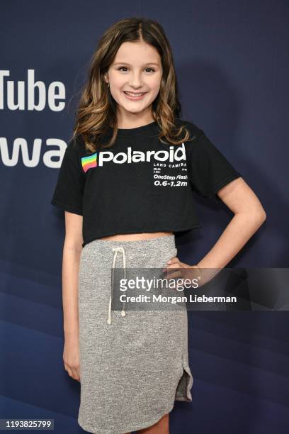 Hayley LeBlanc arrives at the 9th Annual Streamy Awards at The Beverly Hilton Hotel on December 13, 2019 in Beverly Hills, California.