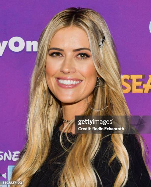 Christina Anstead attends 2019 Disney On Ice "Mickey's Search Party" at Staples Center on December 13, 2019 in Los Angeles, California.