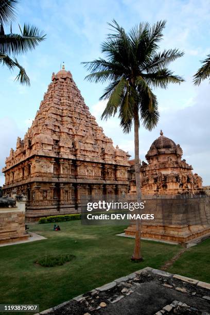 gangaikonda cholapuram brihadeeswarar temple,tamil nadu,india - south india stock pictures, royalty-free photos & images