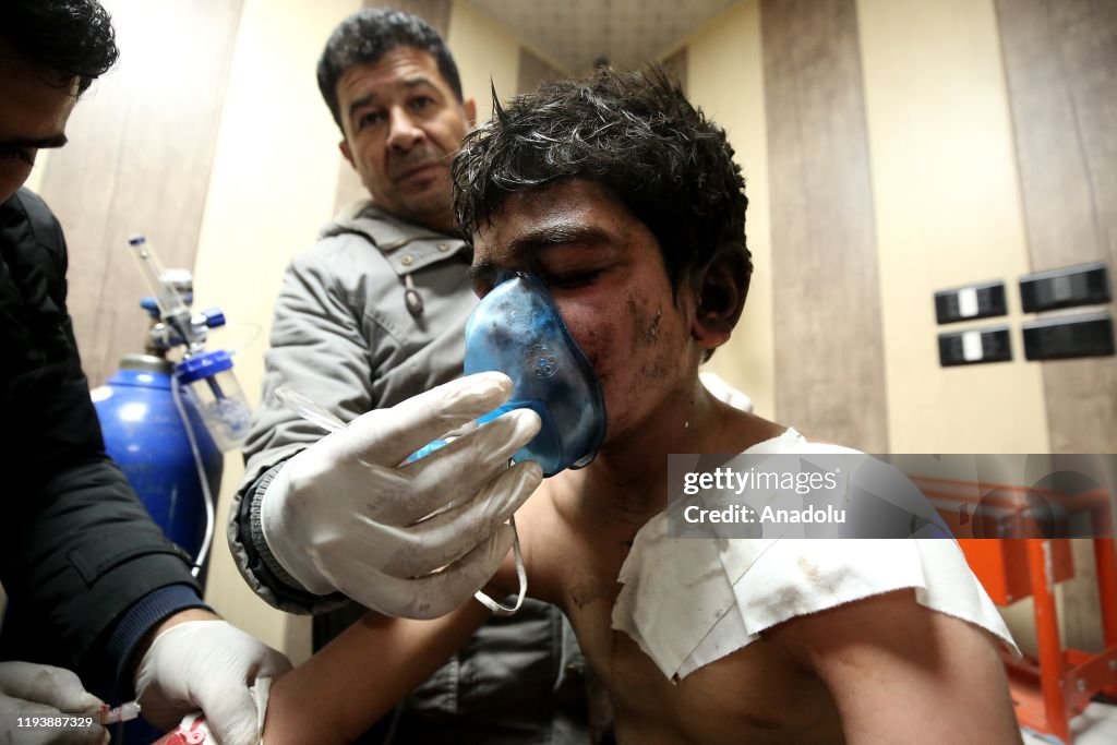 Syrian regime and Russian airstrikes continue killing civilians in Idlib despite ceasefire