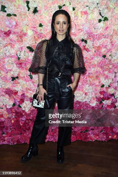 Stephanie Stumph attends the Thomas Sabo Spring/Summer 2020 press Cocktail during Berlin Fashion Week Autumn/Winter 2020 at China Club on January 15,...