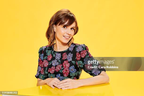Actor Katja Herbers of CBS's "Evil" poses for a portrait during the 2020 Winter TCA at The Langham Huntington, Pasadena on January 12, 2020 in...