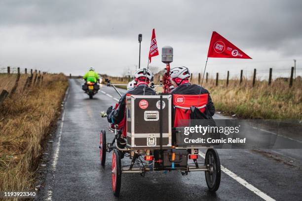 Former Welsh and British Lions rugby captain Gareth Thomas begins Day 6 of the Tour De Trophy challenge in aid of Sport Relief. Cycling from Cardiff...