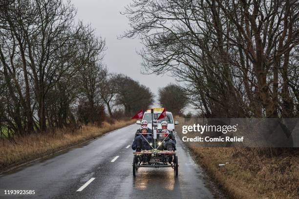 Former Welsh and British Lions rugby captain Gareth Thomas begins Day 6 of the Tour De Trophy challenge in aid of Sport Relief. Gareth is cycling...