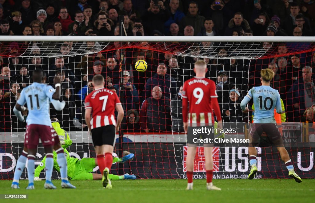 Sheffield United v Aston Villa - Premier League