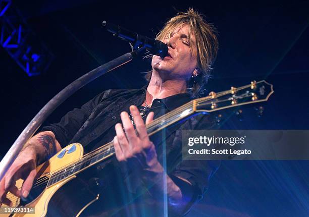 John Rzeznik of The Goo Goo Dolls performs at the Meadow Brook Music Festival on July 17, 2011 in Rochester, Michigan.