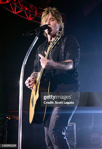 John Rzeznik of The Goo Goo Dolls performs at the Meadow Brook Music Festival on July 17, 2011 in Rochester, Michigan.