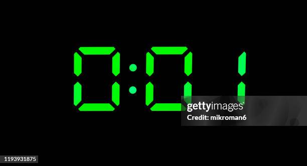 29 Green Led Digital Clock Stock Photos, High-Res Pictures, and Images ...