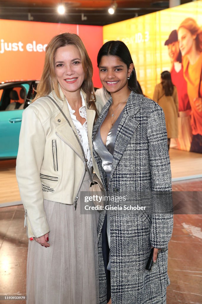 Jessica Stockmann and her daughter Nisha Stockmann during the VW at