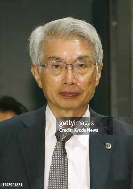 Junichiro Hironaka, seen in this file photo, turned in his resignation as one of the defense lawyers for former Nissan Motor Co. Chairman Carlos...