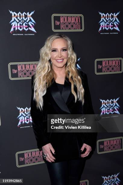 Shannon Beador attends Opening Night Of Rock Of Ages Hollywood At The Bourbon Room at The Bourbon Room on January 15, 2020 in Hollywood, California.
