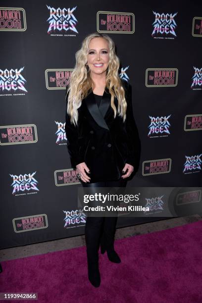 Shannon Beador attends Opening Night Of Rock Of Ages Hollywood At The Bourbon Room at The Bourbon Room on January 15, 2020 in Hollywood, California.