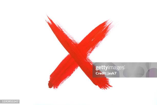 cross sign - red x stock pictures, royalty-free photos & images