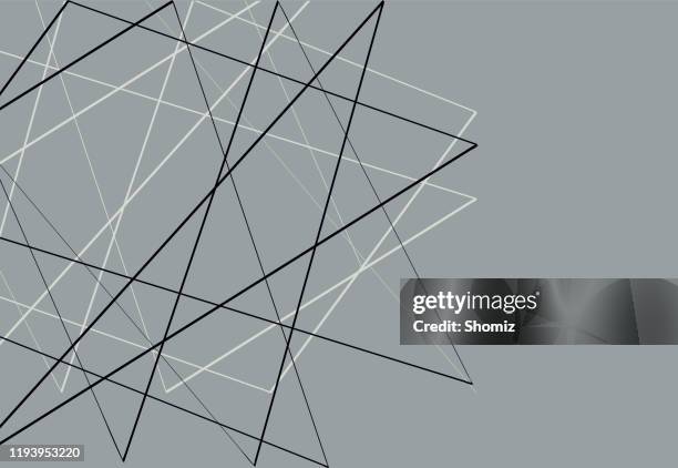 geometric abstract background - network cable close up stock illustrations