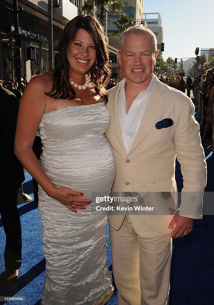 Actor Neal McDonough and his wife Ruve McDonough attend the "Captain