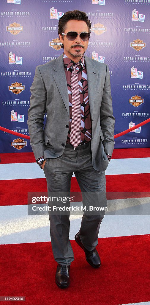 Premiere Of Paramount Pictures & Marvel Entertainment's "Captain America: The First Avenger" - Arrivals