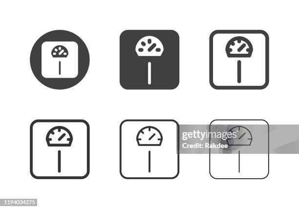 illustrations, cliparts, dessins animés et icônes de icônes d'échelle de poids - série multi - kilogram