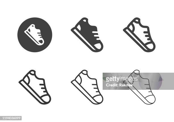 運動鞋圖示 - 多系列 - 波鞋 幅插畫檔、美工圖案、卡通及圖標