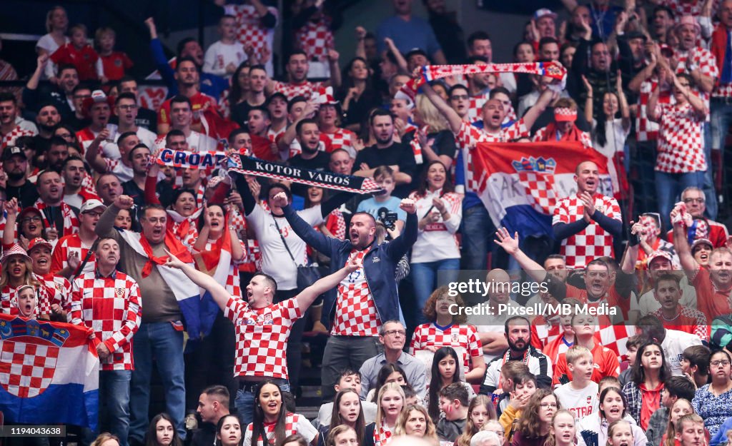 Croatia v Austria: Group I - Men's EHF EURO 2020