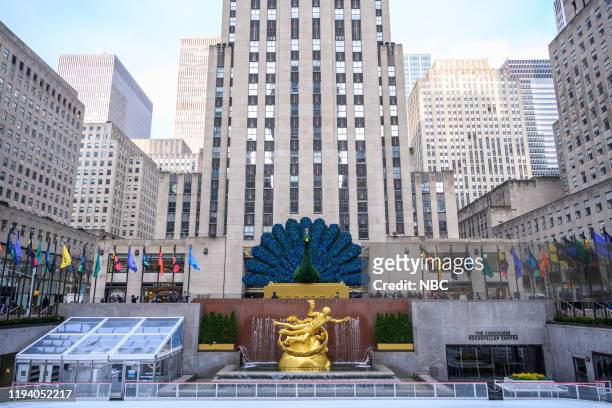 NBCUniversal kicks off it's new Peacock streaming service on TODAY at 30 Rockefeller Plaza --
