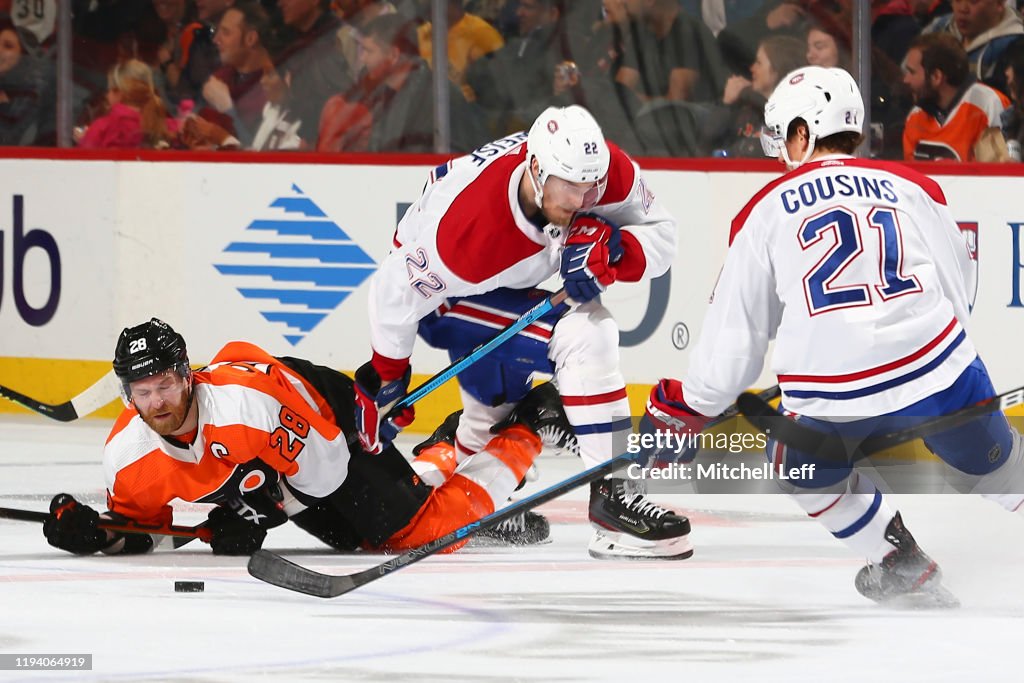 Montreal Canadiens v Philadelphia Flyers