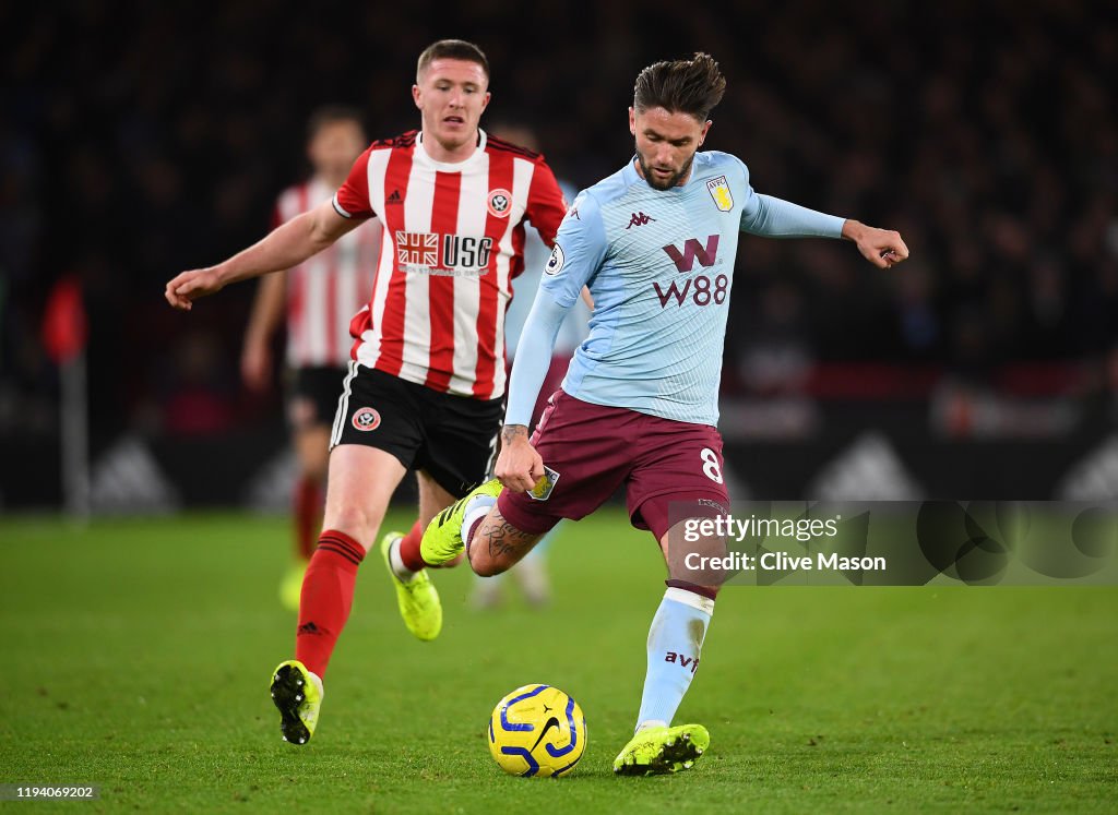 Sheffield United v Aston Villa - Premier League