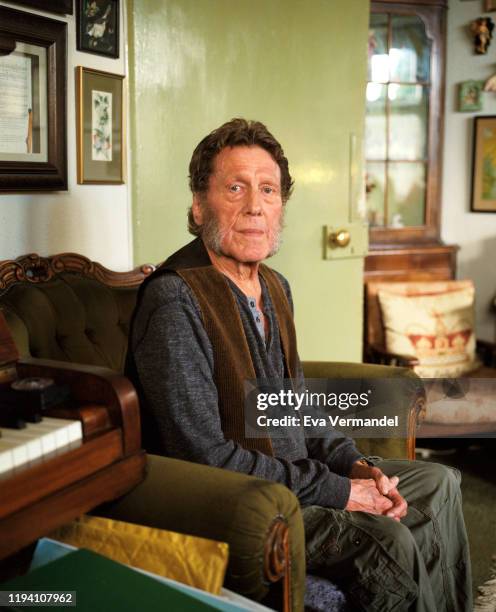 Jazz pianist Keith Tippett is photographed for the Wire magazine on June 24, 2019 in Gloucestershire, England.