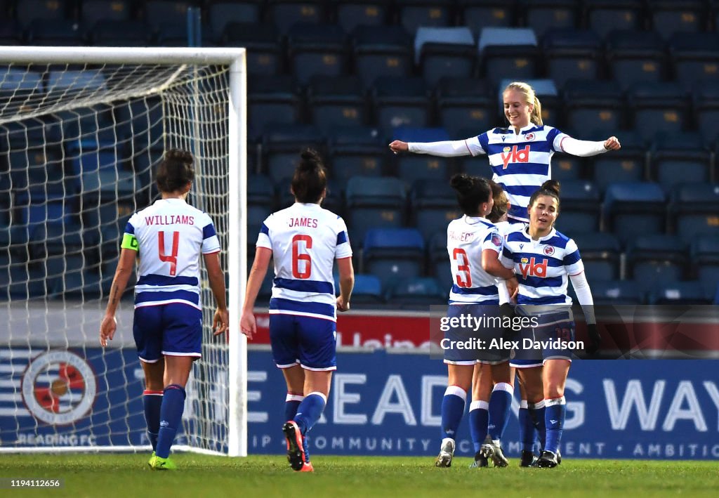 Reading v Tottenham Hotspur - Barclays FA Women's Super League