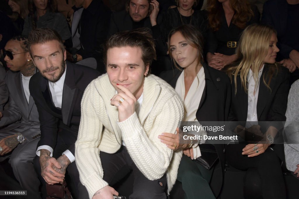 Dior Homme : Front Row - Paris Fashion Week - Menswear F/W 2020-2021