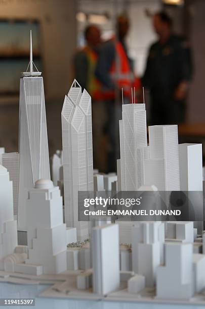 Wtc Model Kit 56 Us Wtc Development Plans Models Stock Photos, High-Res Pictures, and ...
