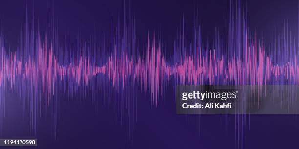sound wave classic hintergrund - frequenza stock-grafiken, -clipart, -cartoons und -symbole