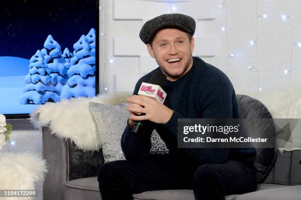 Niall Horan attends KISS 108's iHeartRadio Jingle Ball 2019 on December 15, 2019 in Boston, Massachusetts.