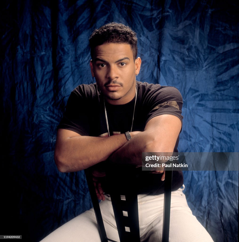 Christopher Rillamas Portrait of American R&B singer and actor Christopher Williams as he ...