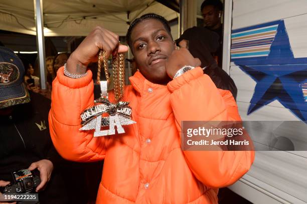 Lil Yachty attends Rolling Loud Los Angeles 2019 Fueled by West Coast Cure on December 15, 2019 in Los Angeles, California.