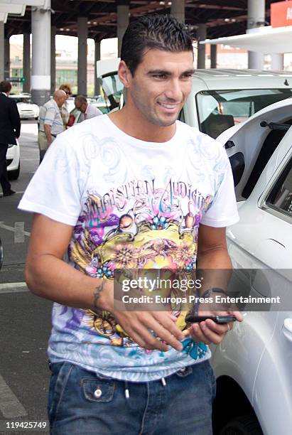 Spanish football player Jose Antonio Reyes is seen sighting on July 20, 2011 in Madrid, Spain.